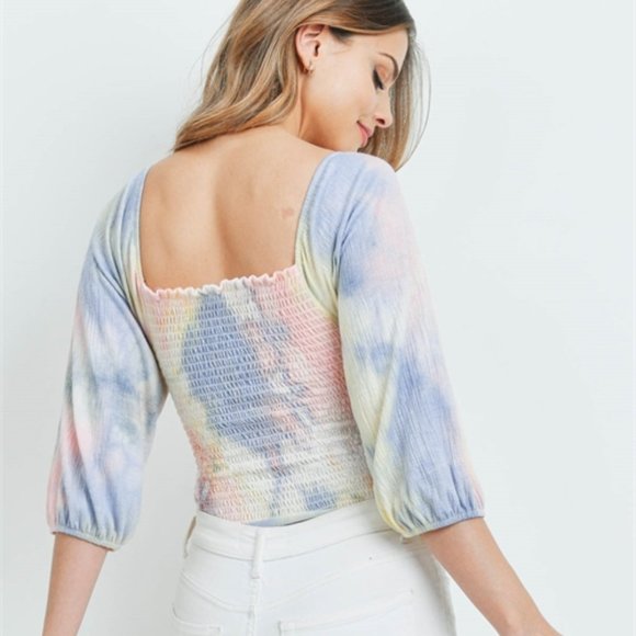 Tie Dye Body suit top - Picture 4 of 12